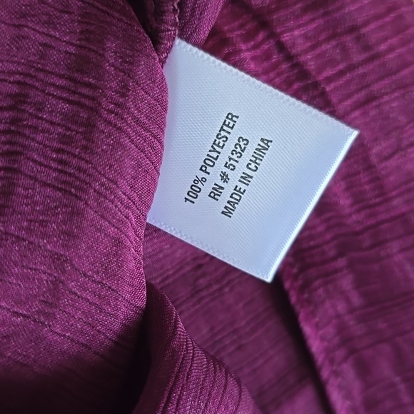 SAM AND JESS BRAND WOMEN'S JUNIOR BURGUNDY COLD SHOULDER TOP SIZE SMALL - Picture 11 of 16